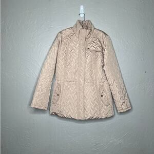 Cisono Los Angeles Quilted Sherpa Lined Jacket - XL